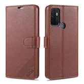 AZNS Sheepskin Texture Horizontal Flip Leather Case with Holder & Card Slots & Wallet, For OPPO A32 / A53 (2020), For Vivo Y20 / Y20i